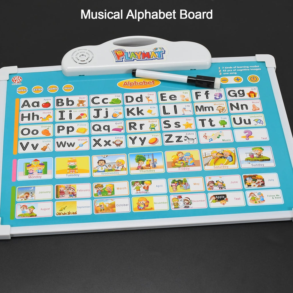 Kids learning pad with Trendsbazars, music, and drawing features