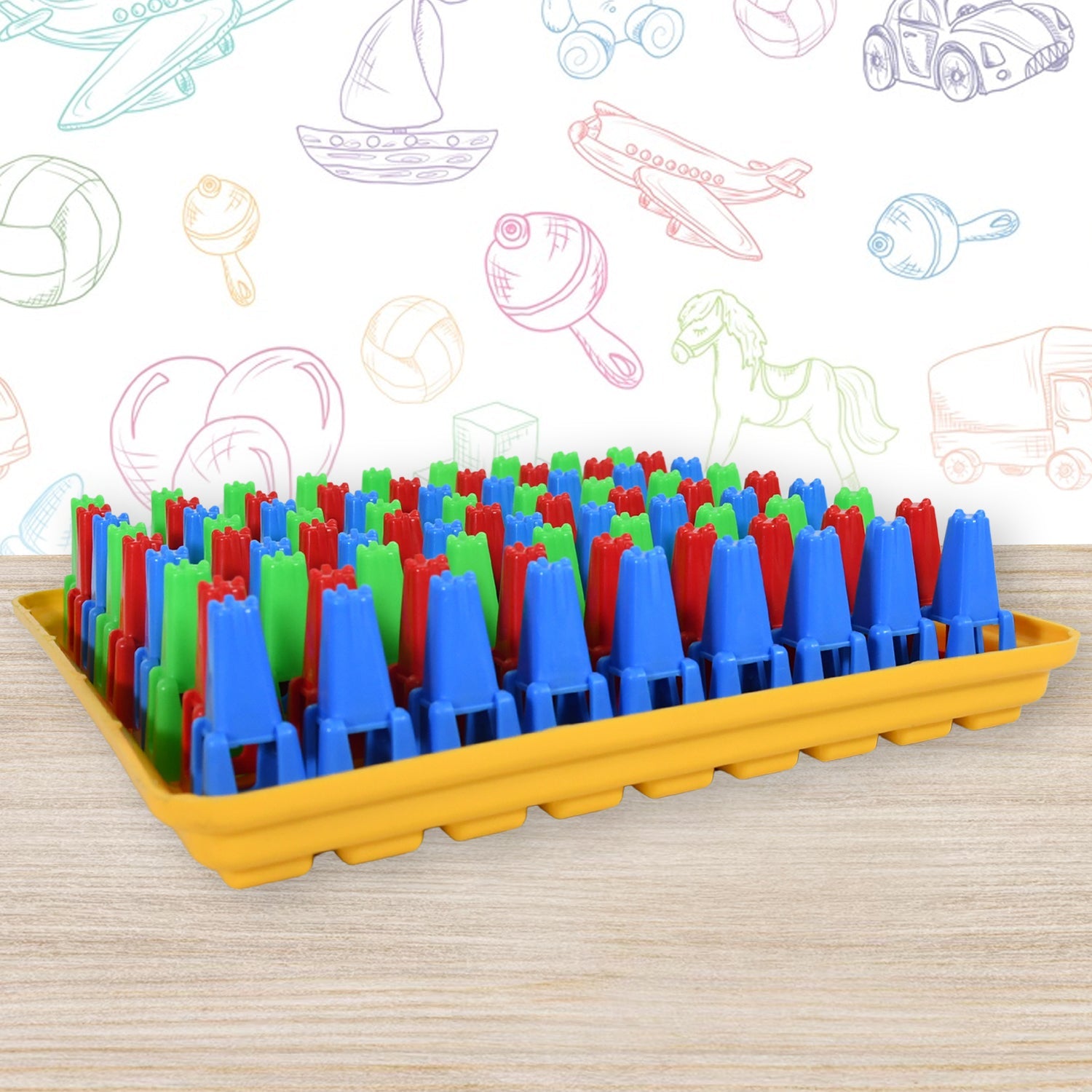 Plastic Color Crush Game Board Educational Puzzle Game for Kids and Adults  Gift