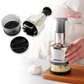 Stainless Steel Food Cutter & Chopper for Vegetables and Nuts