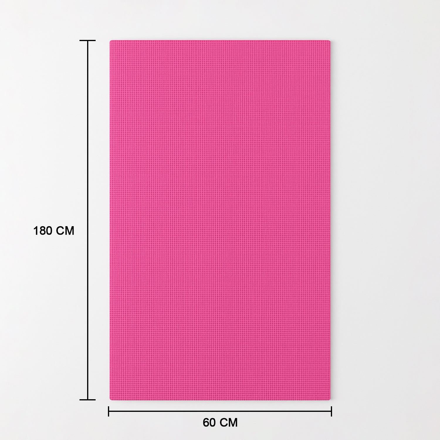 Yoga Mat Eco-Friendly for Fitness & Gym – Non-Slip Exercise Mat (180x60cm)