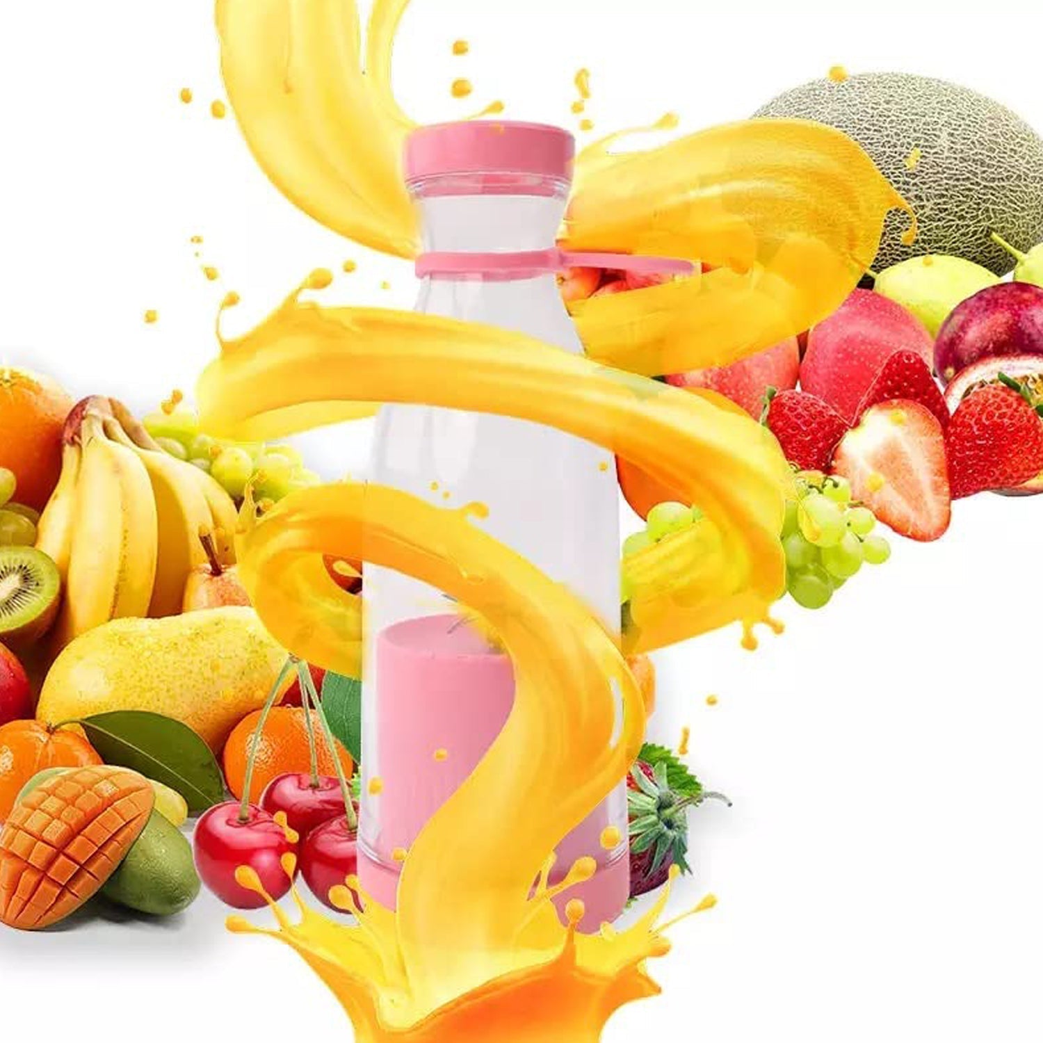 BLENDER PORTABLE JUICER FOR SMOOTHIE 420 ML Multicolour