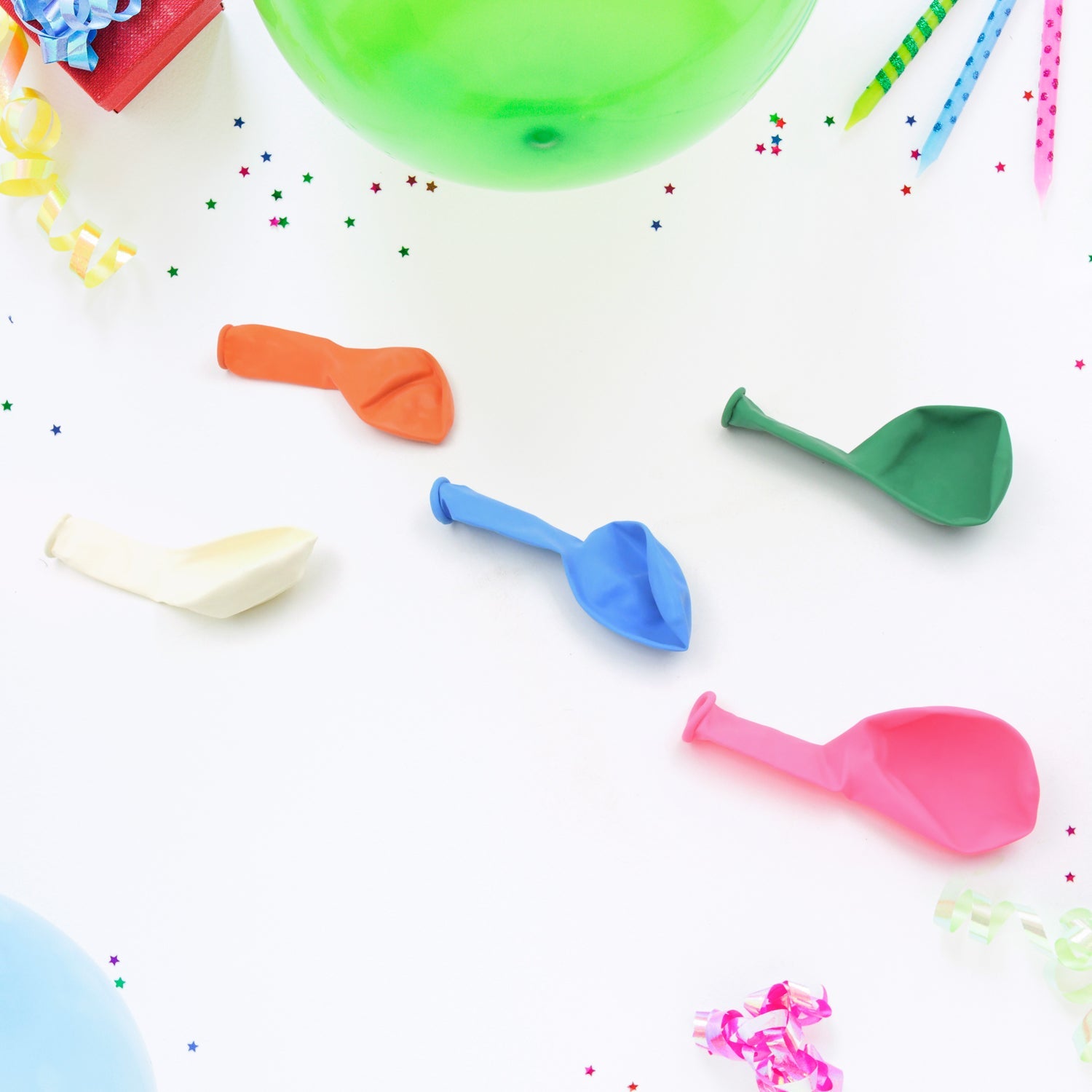 Multicolor Latex Balloons for Party Decoration (24 Pcs Set)