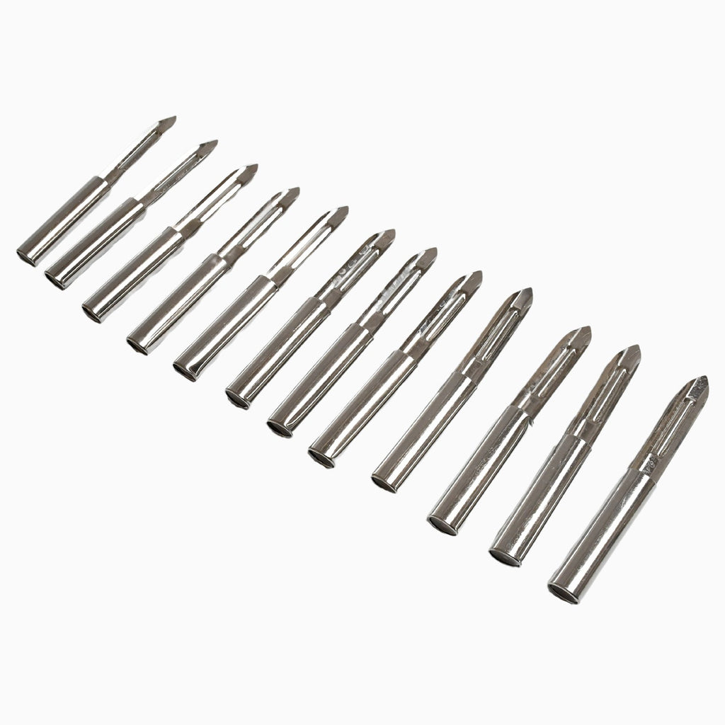 Stainless Steel Peeler Set – Multi-Purpose Handle for Peeling & Shredding(12 Pc)