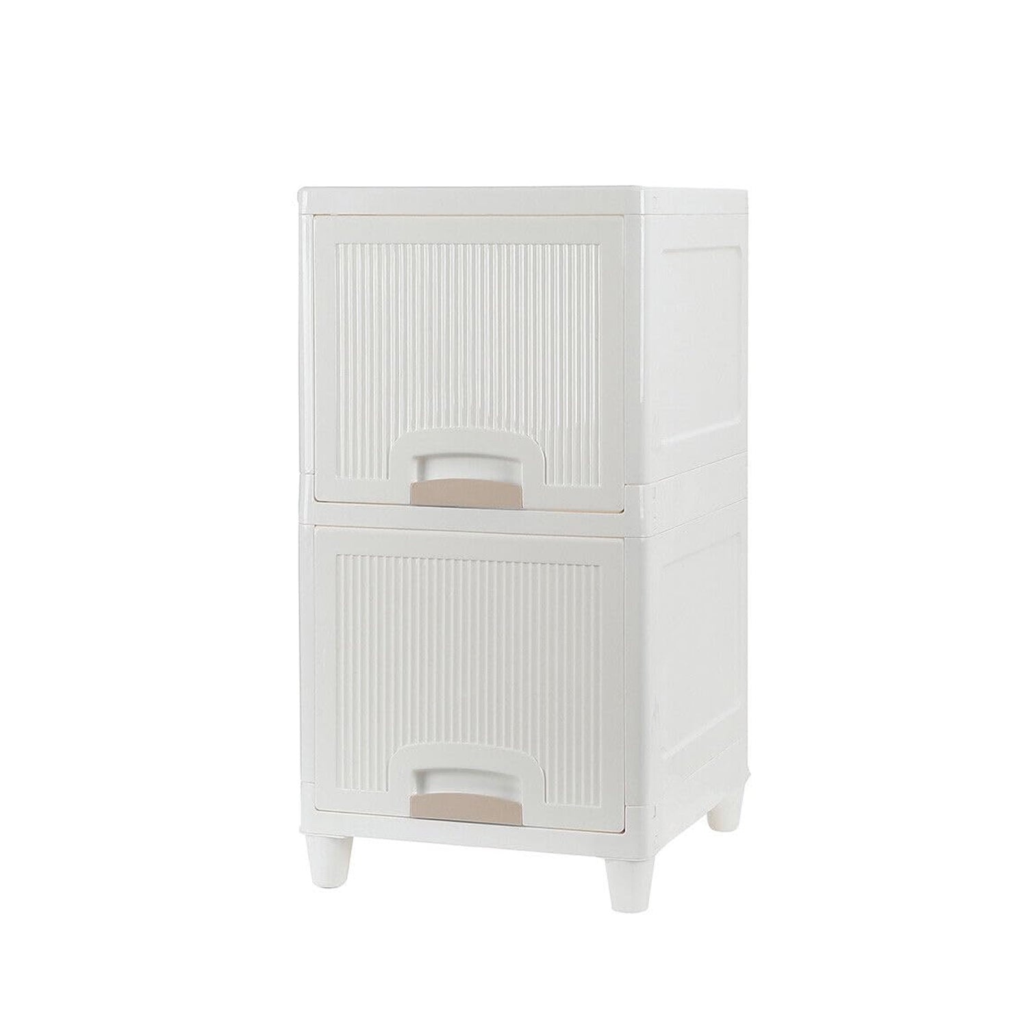 Multipurpose Storage Cabinet, Storage Solutions plastic drawers || Multi Layer Wardrobe Storage Drawers || Foldable Multipurpose Drawer Units For Kitchen, Bathroom, Bedroom, Cloth (2 Layer)