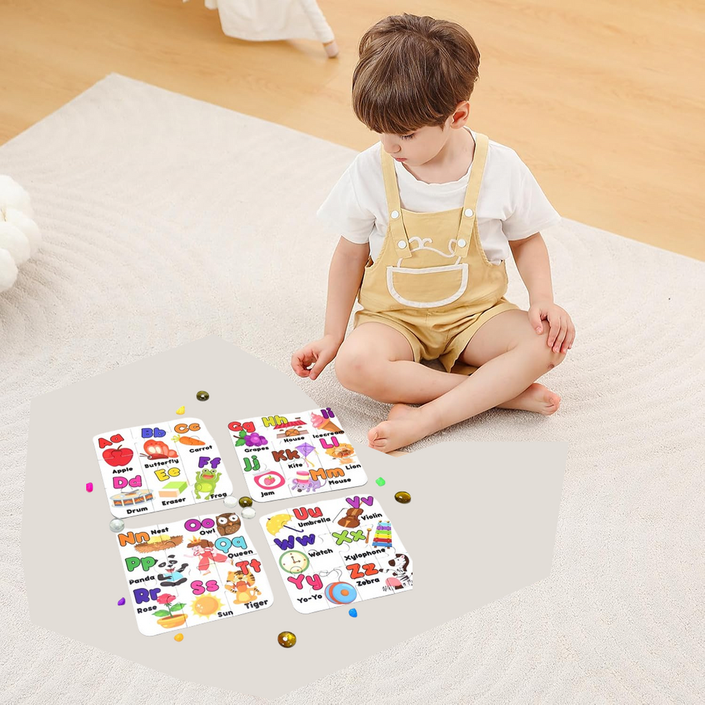 Trendsbazar Jigsaw Puzzle Toy for Children (4-Pcs Pack)