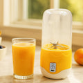 Portable Electric USB Juice Maker 6 blade Blender Grinder  - 400ml