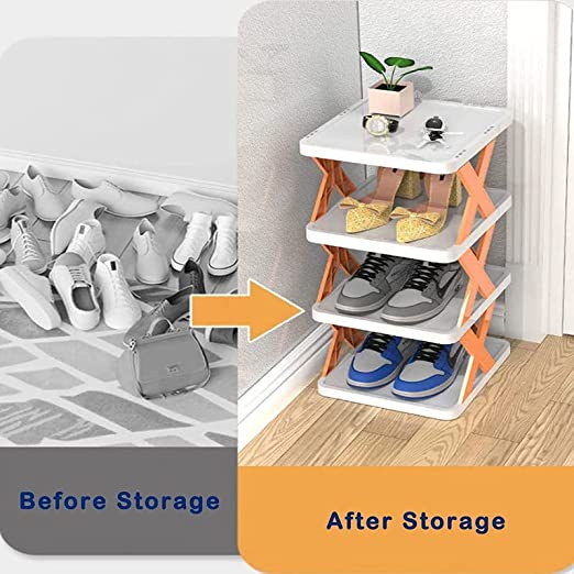 4 LAYER SHOES STAND, SHOE TOWER RACK
