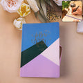 Hardcover Ruled Notebook, Diary & 200 Pages 21x15 cm (1 Pc)