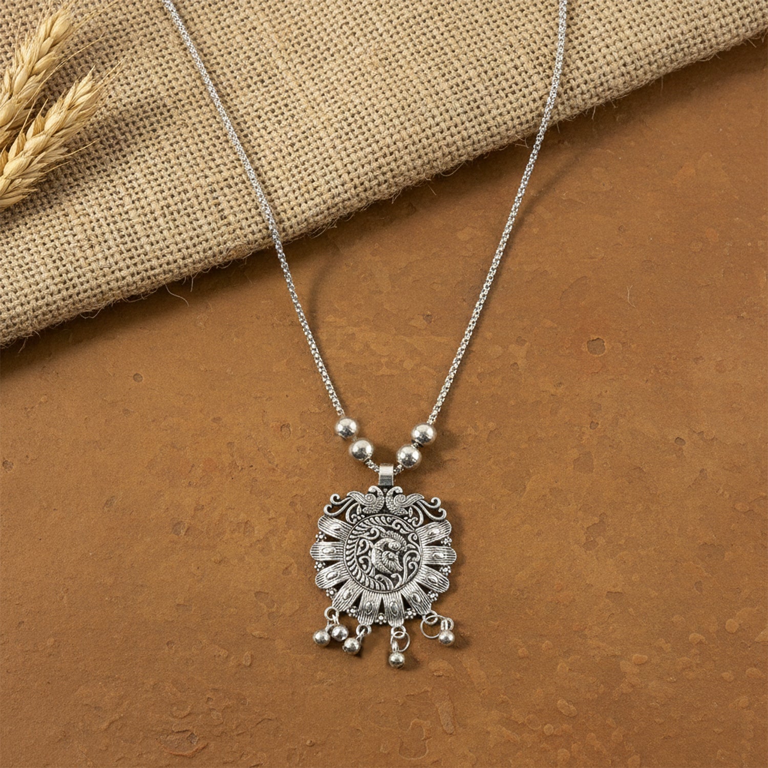 Vintage silver necklace
