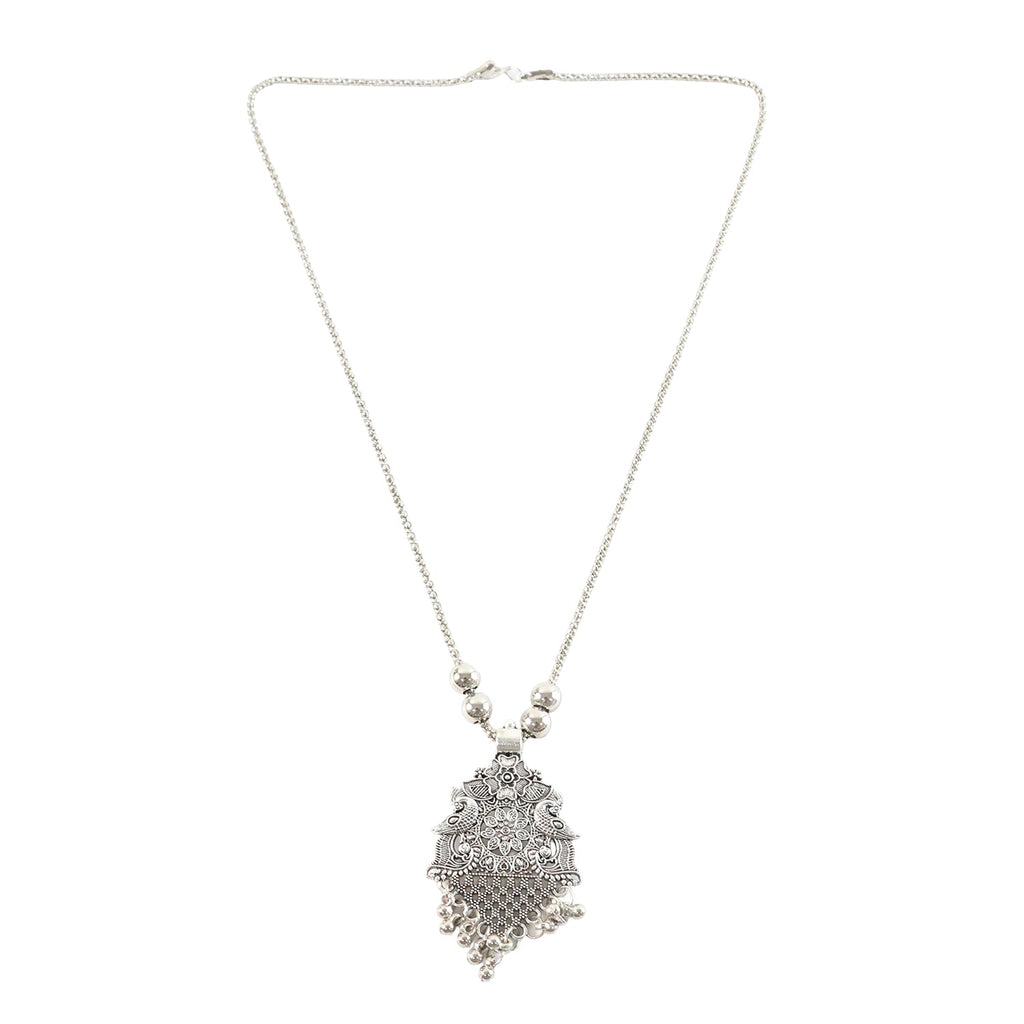 Ethnic oxidized necklace        

