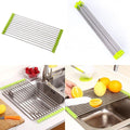 Foldable kitchen sink rack
